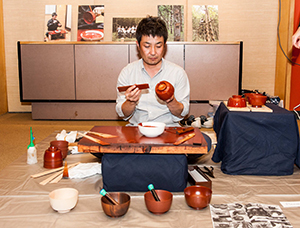 「The Art of Japanese Urushi & Sake Tasting」セミナー／ワークショップ